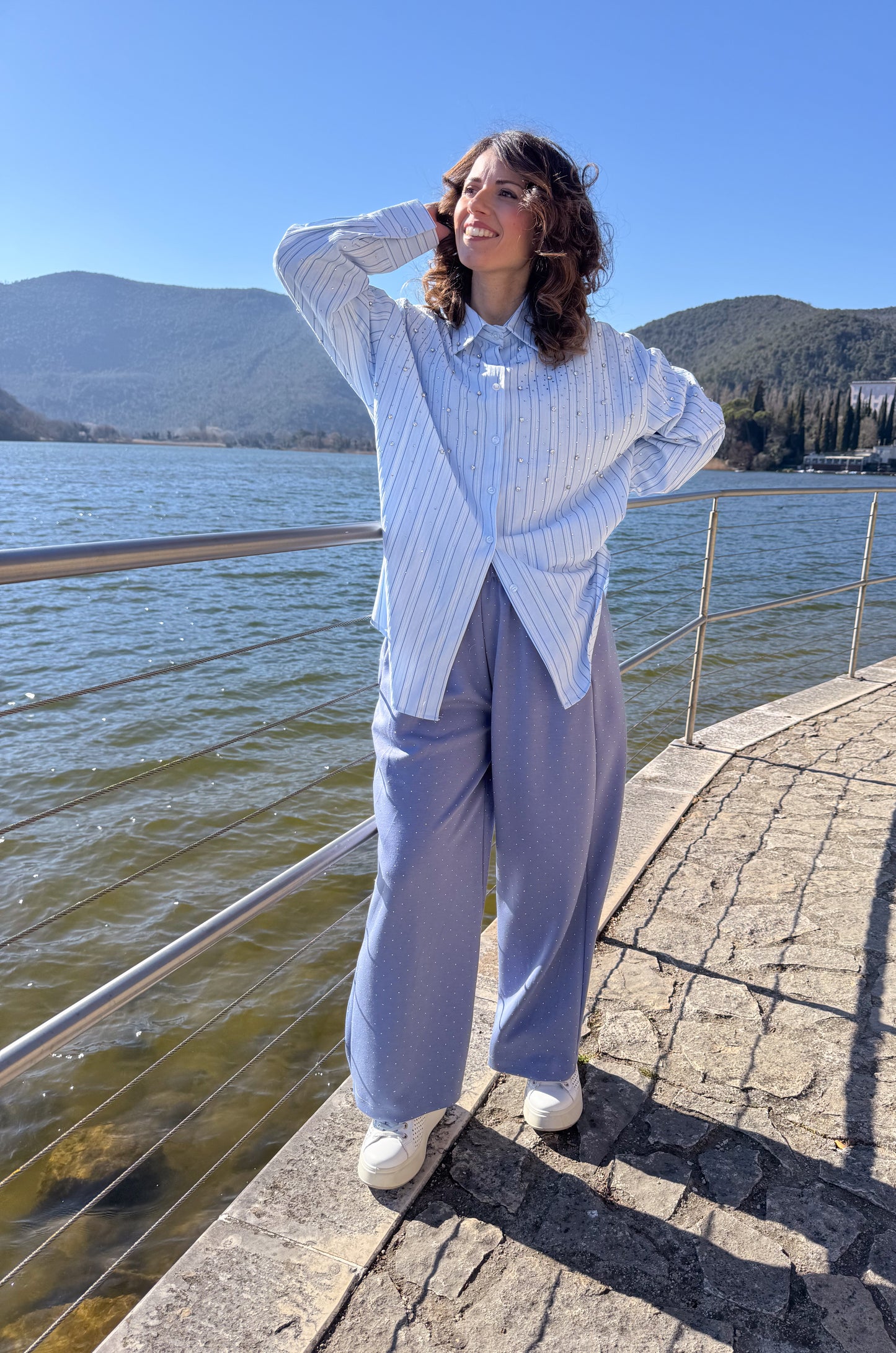 Camicia Luna Celeste