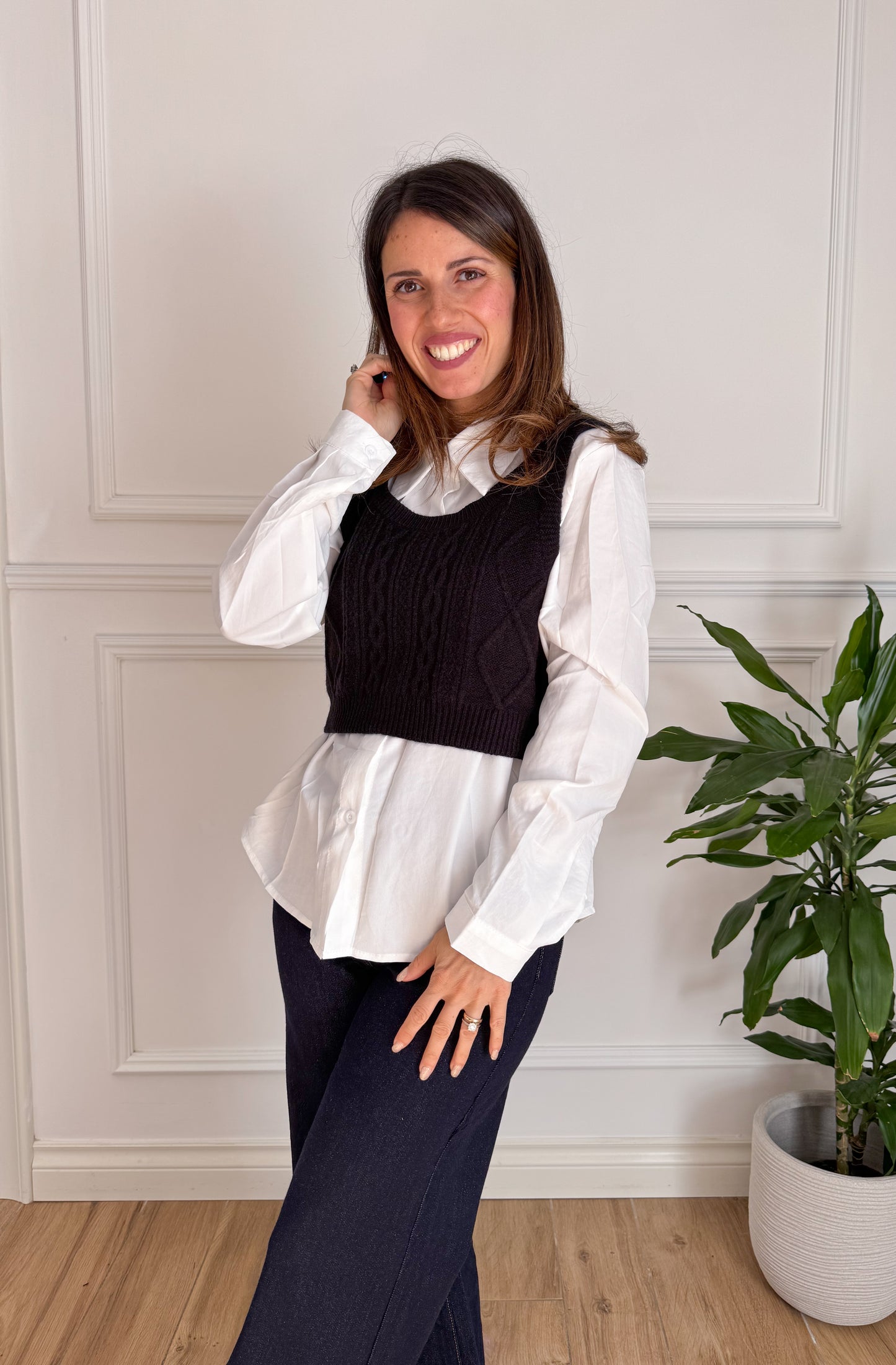 Set camicia gilet