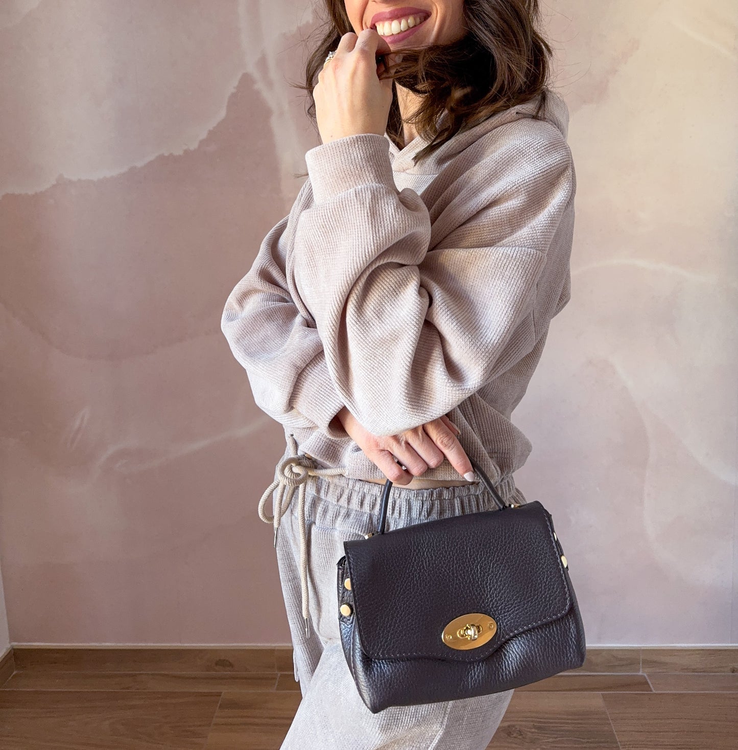 Borsa in vera pelle Sofì
