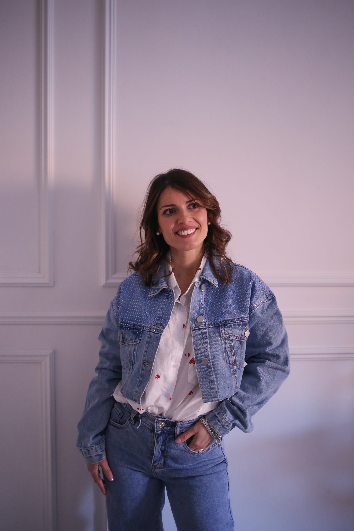 Giubbino Denim Brilla
