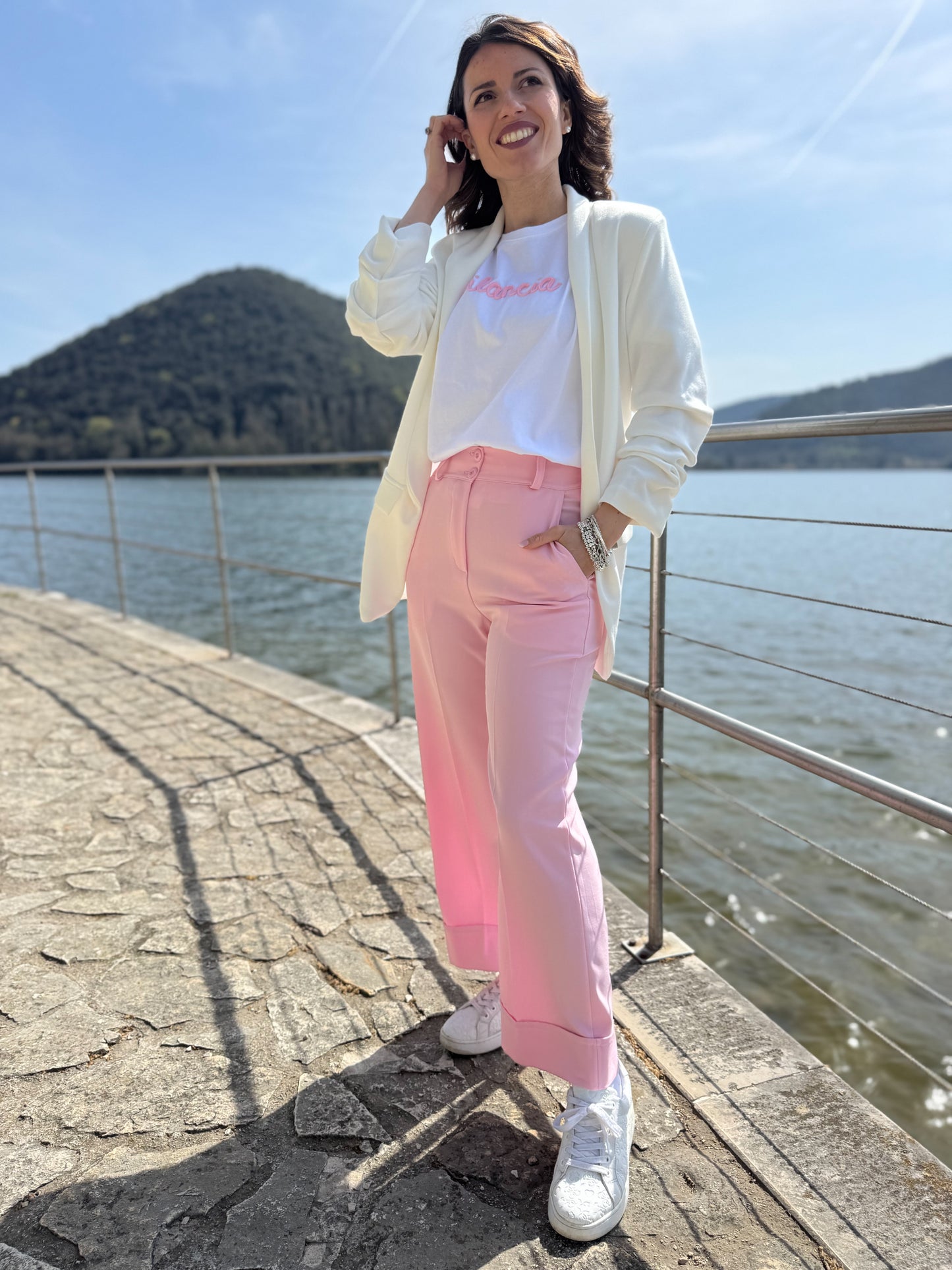 Pantalone Saturday Rosa