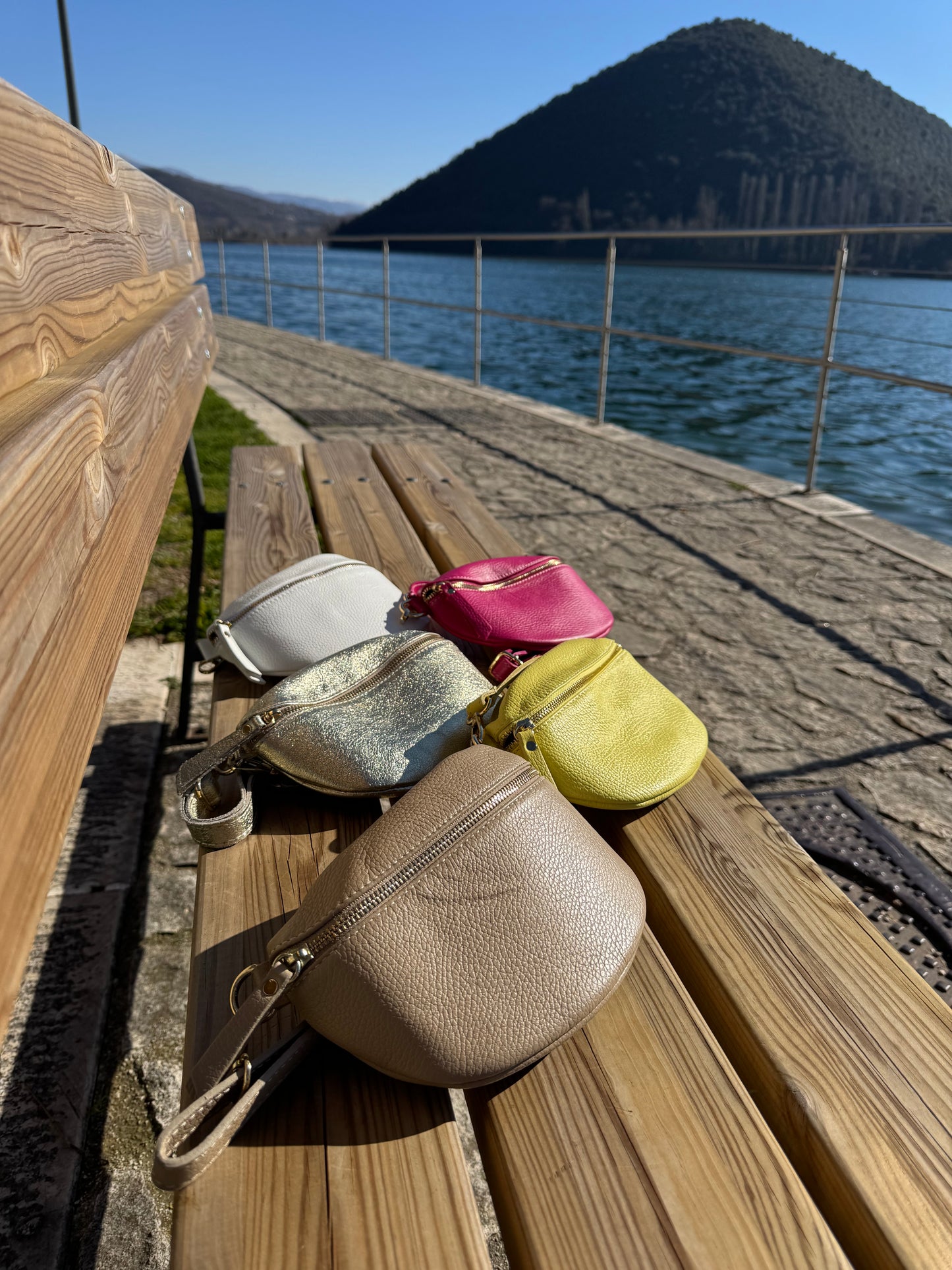 Marsupio in vera pelle
