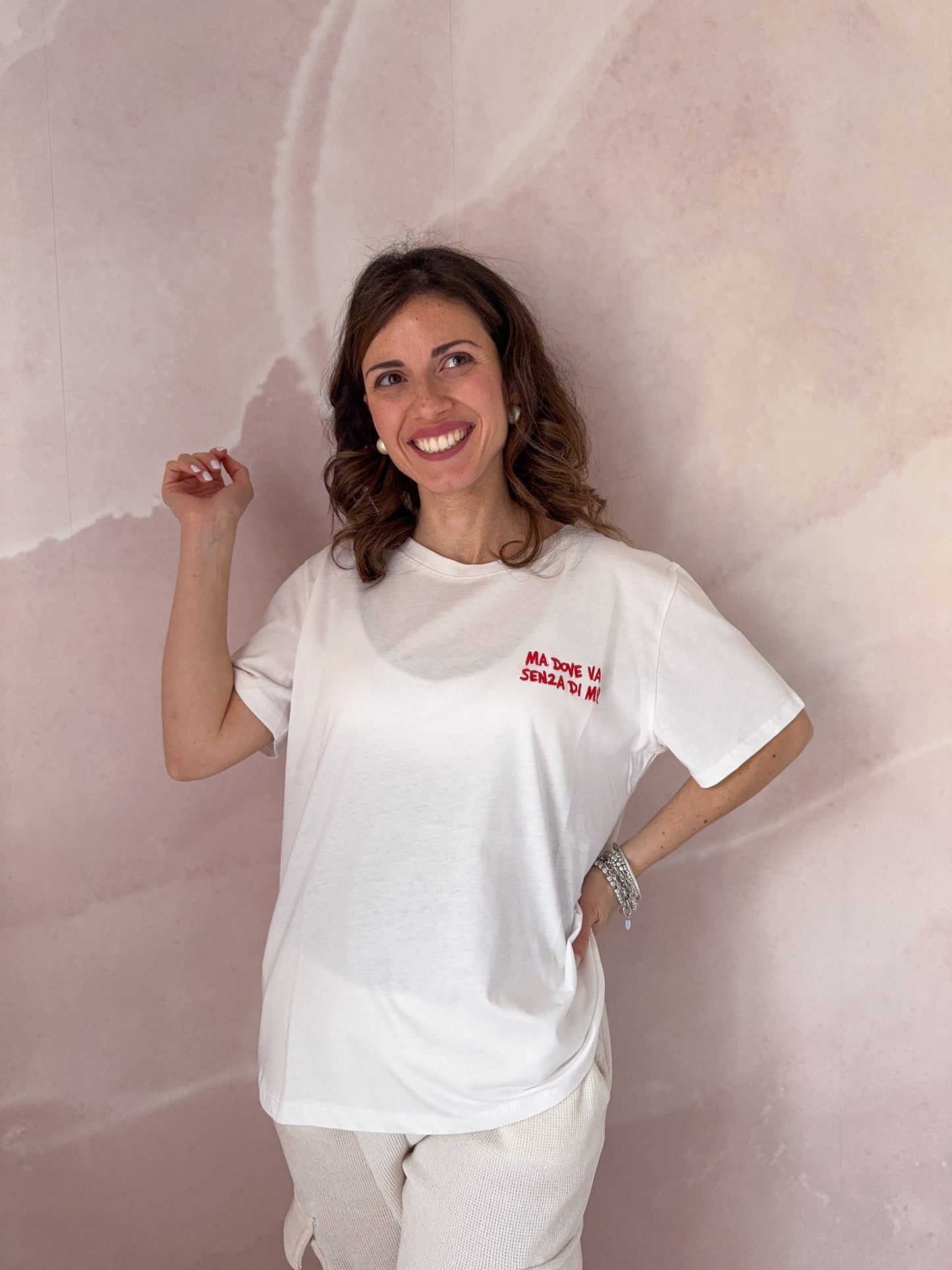 T-shirt Senza di me