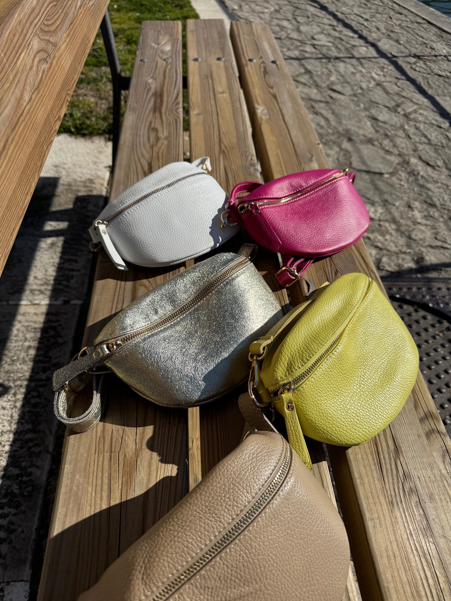 Marsupio in vera pelle
