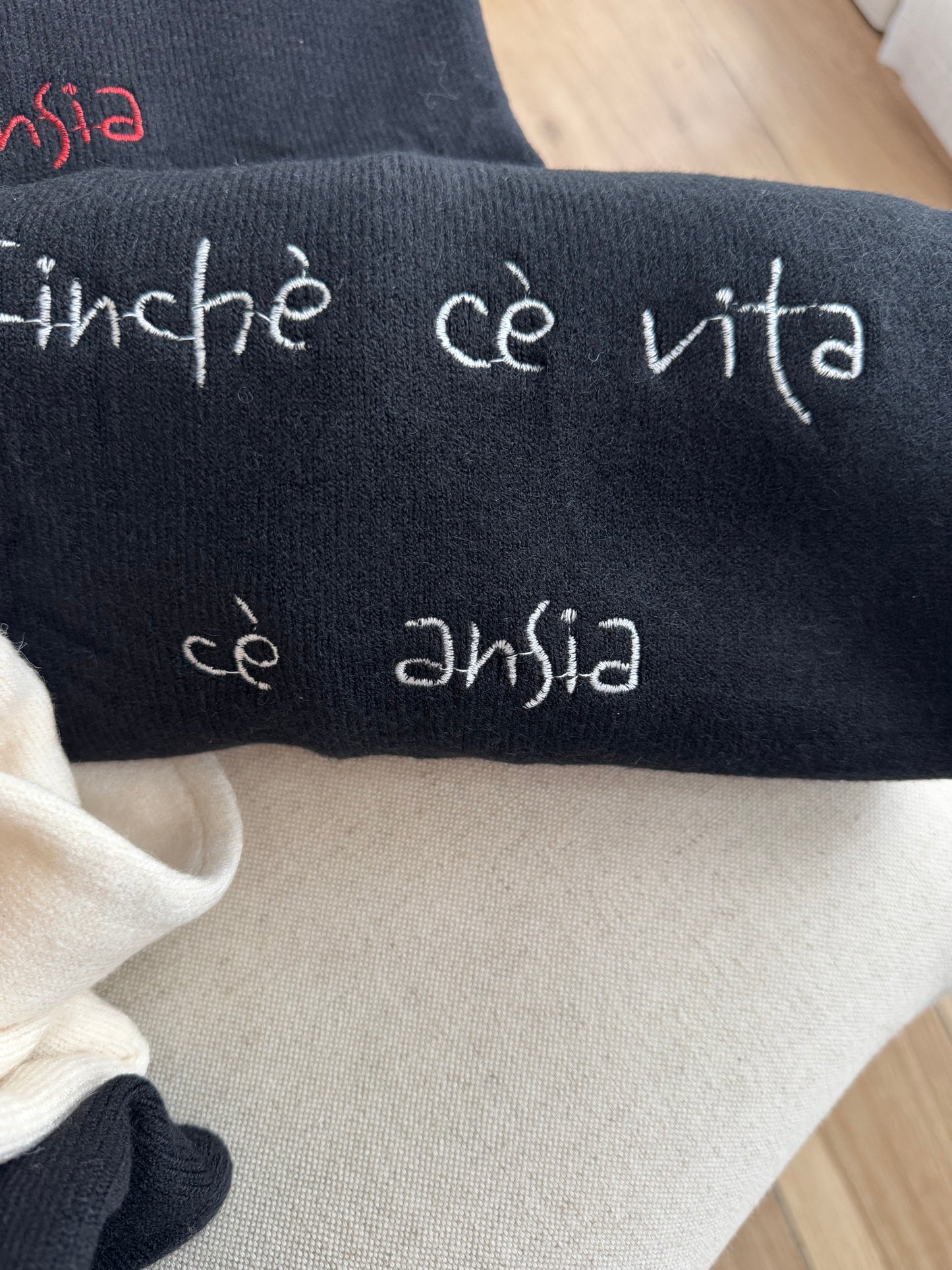 Maglia “Finché c’è vita c’è ansia ”