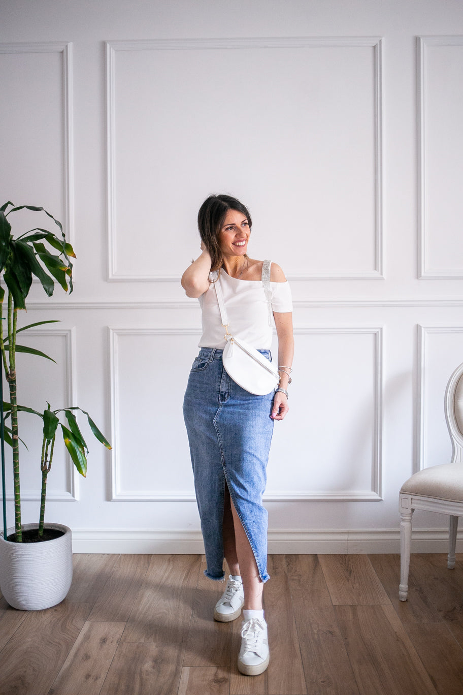 T-shirt Isabel bianca