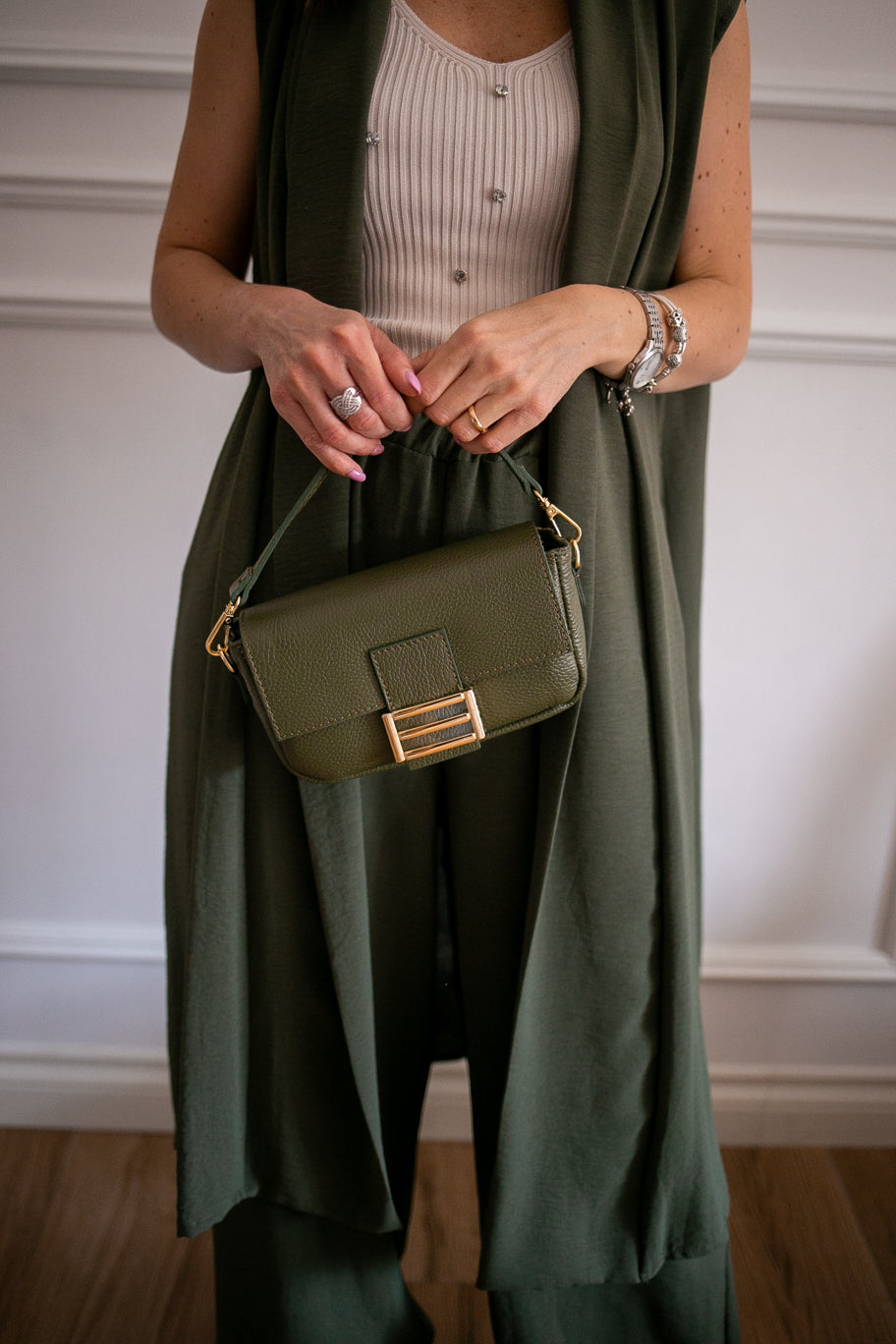Borsa Luxury in vera pelle