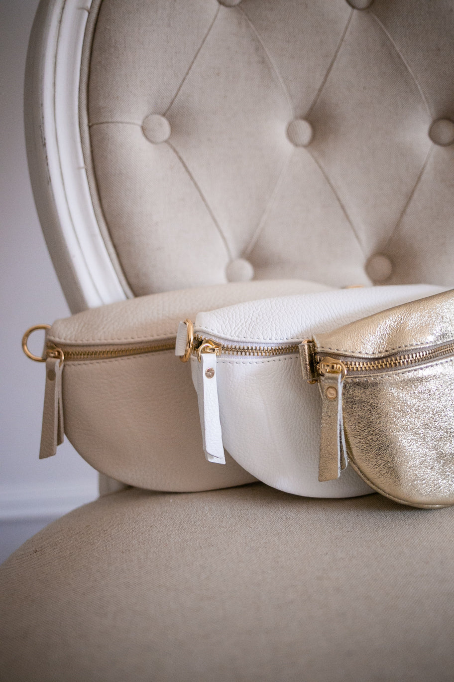 Marsupio in vera pelle
