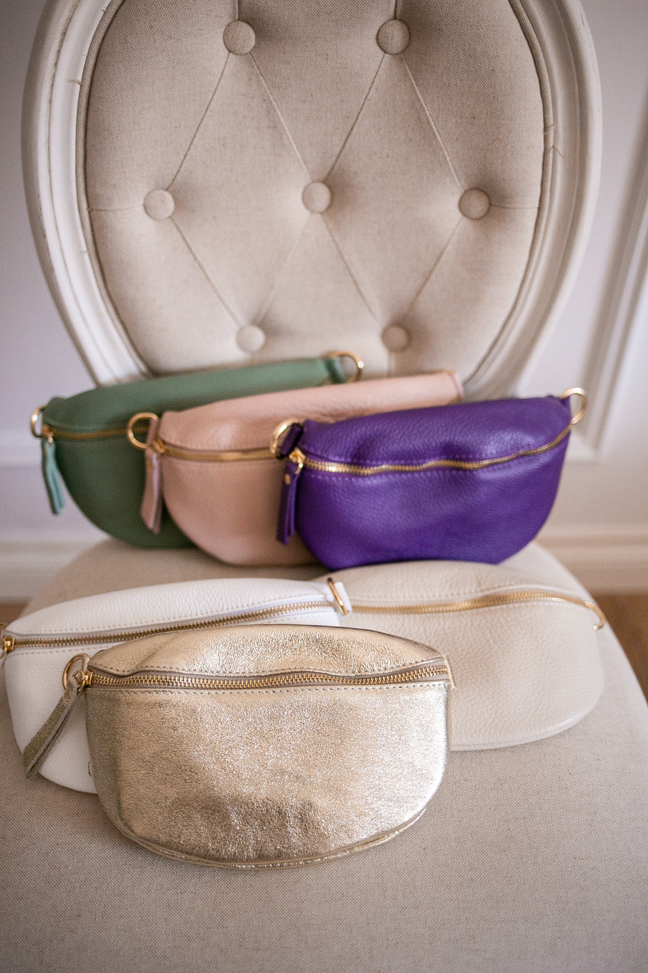Marsupio in vera pelle