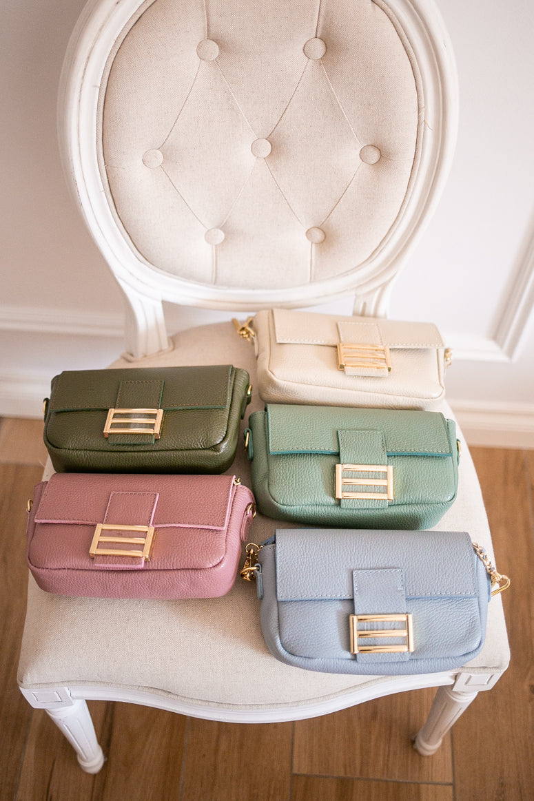 Borsa Luxury in vera pelle