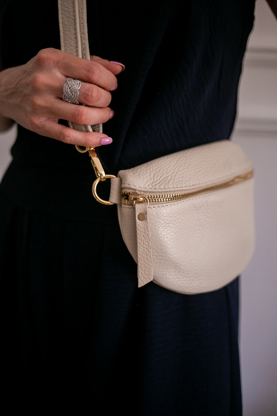 Marsupio in vera pelle