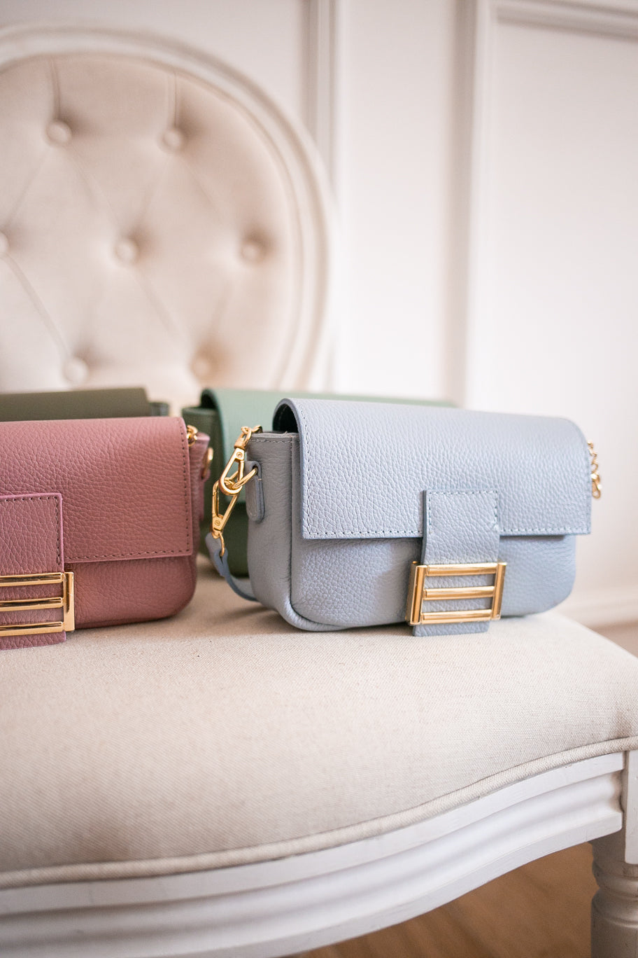 Borsa Luxury in vera pelle