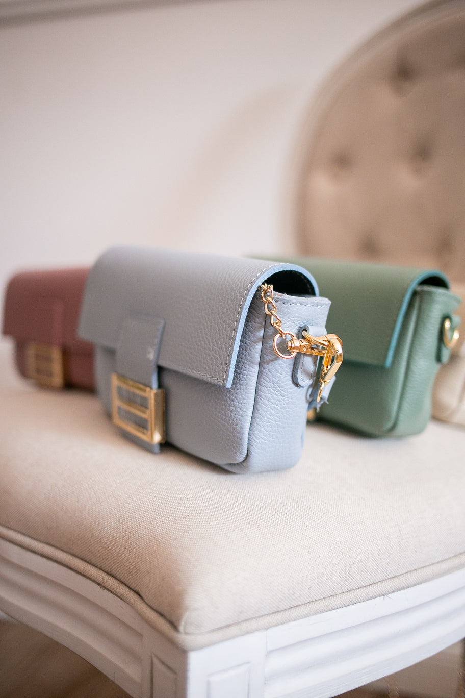 Borsa Luxury in vera pelle