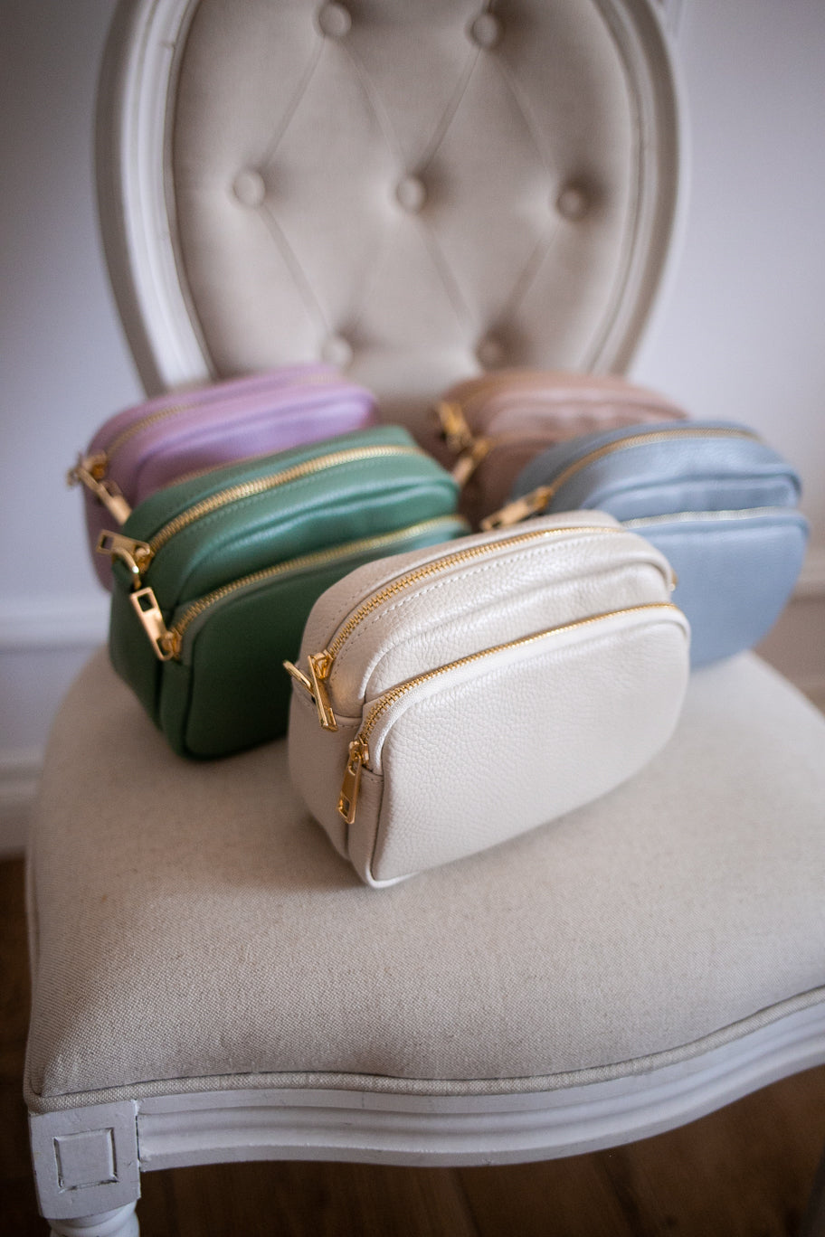 Borsa Giulia in vera pelle
