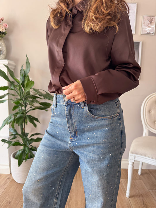 Camicia Castagna