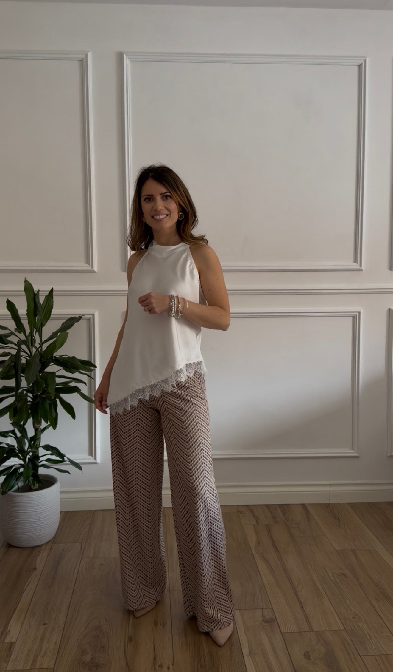 Top in pizzo | 2 colori