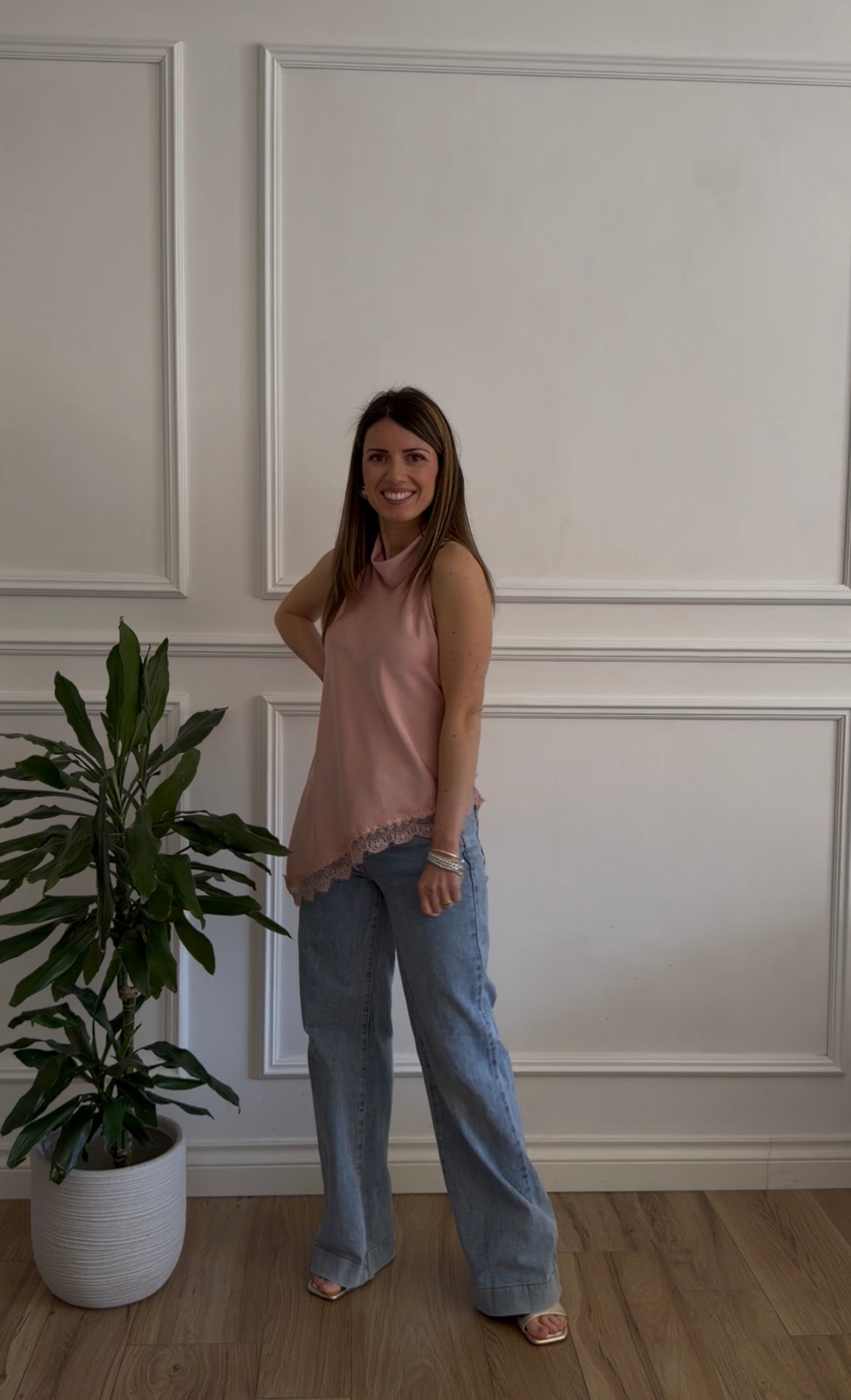 Top in pizzo | 2 colori
